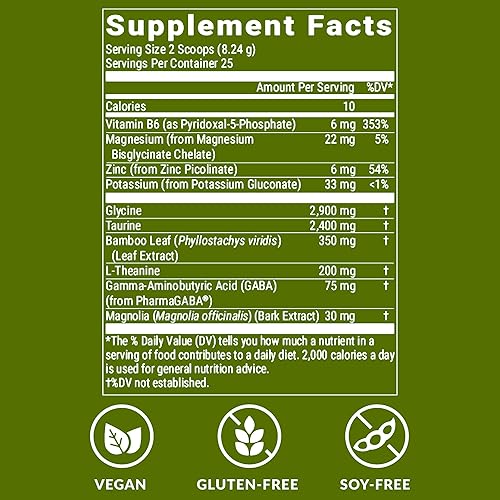 Miniatura 7 de BiOptimizers Sleep Breakthrough 2.0 - Suplemento de apoyo natural  Ayuda calmante para adultos  No forma hábito  7.14 oz en polvo Blue Berry Dreams