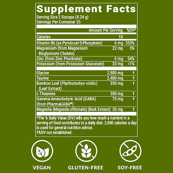 BIOptimizers Sleep Breakthrough 2.0 Natural Support Supplement | Calming Relief Aid Adults | Non Habit Forming | 202.5 g Powder Blue Berry Dreams