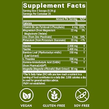 BIOptimizers Sleep Breakthrough 2.0 Natural Support Supplement | Calming Relief Aid Adults | Non Habit Forming | 202.5 g Powder Blue Berry Dreams