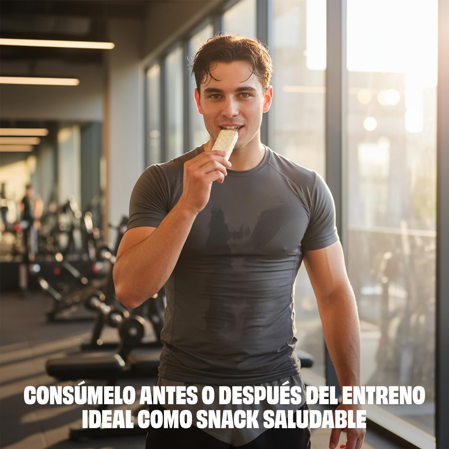 JustLoading Barrita 31% Proteica Cookies&Cream | Sin Aceite Palma | 20x50g