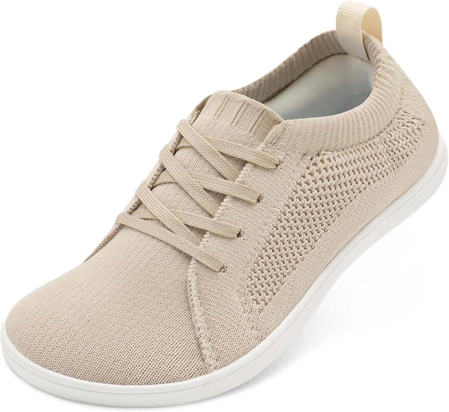 L-RUN Barefoot Shoes Womens Wide Toe Zero Drop Minimalist Walking Shoes Breathable Running Shoes Indoor Outdoor Sneakers