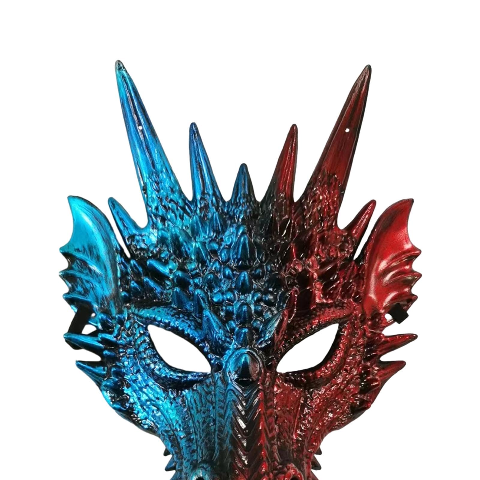 Amazon.co.jp: Dickly 3D ドラゴンマスクパーティーハーフフェイス