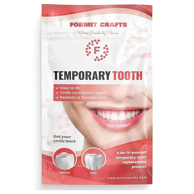 Thermoplastic Beads for Teeth Repair DIY Tooth Filling Moldable Thermal Beads Ideal for Chipped Cracked Teeth Realistic and