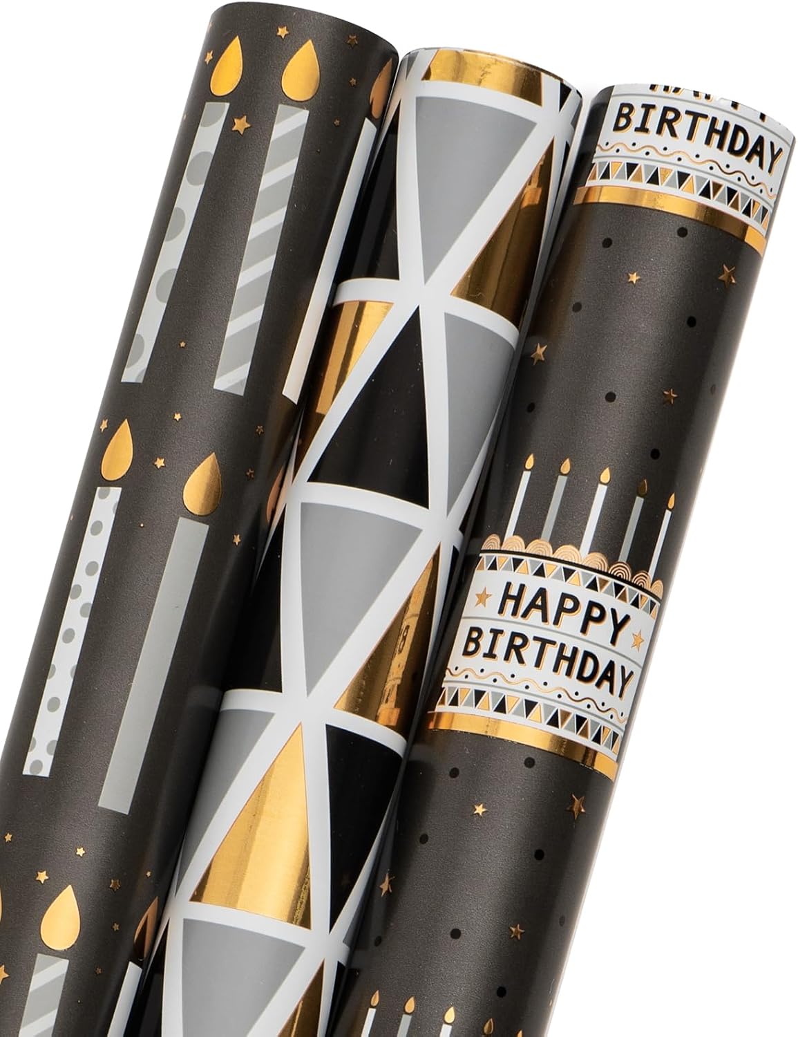 Holijolly Birthday Wrapping Paper Roll Mini Roll 43.2 X 305CM Per