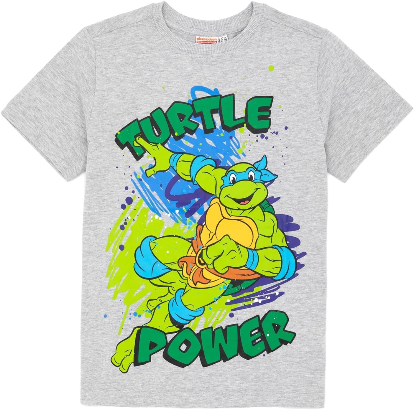 Teenage Mutant Ninja Turtles T-Shirt 2 Pack Kids Grey Black Top