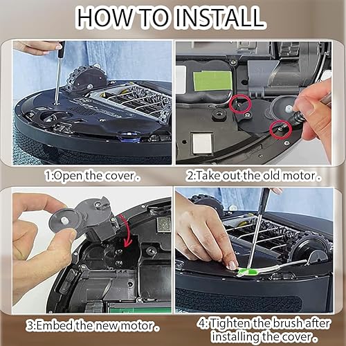 Miniatura 5 de Módulo de motor de cepillo lateral Ytaland para iRobot Roomba 500600700800900 i3 i7 e5 e6 e7 530 560 570 620 650 694 780 900 860 870 880 899 0 960