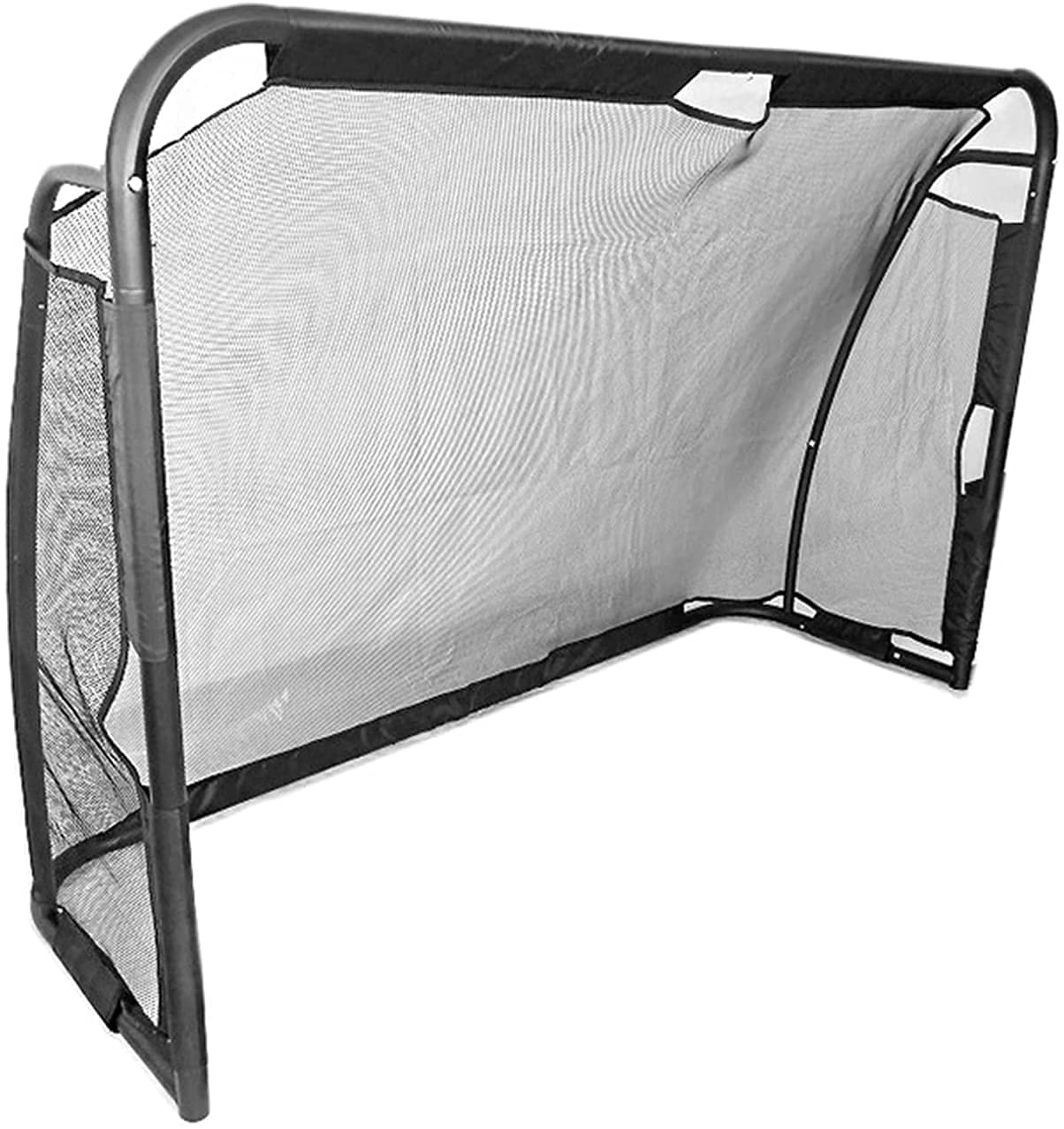 Porta da Calcio per Bambini Porta da calcio per allenamento nel cortile da giardino Porte da calcio Porta da calcio portatile all'aperto Staffa per tubo in acciaio con set di rete pop-up, HSWYJJPFB 09