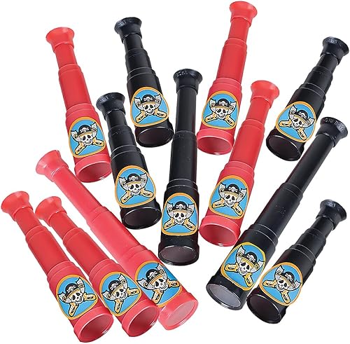 Telescopio de juguete pirata de 5"