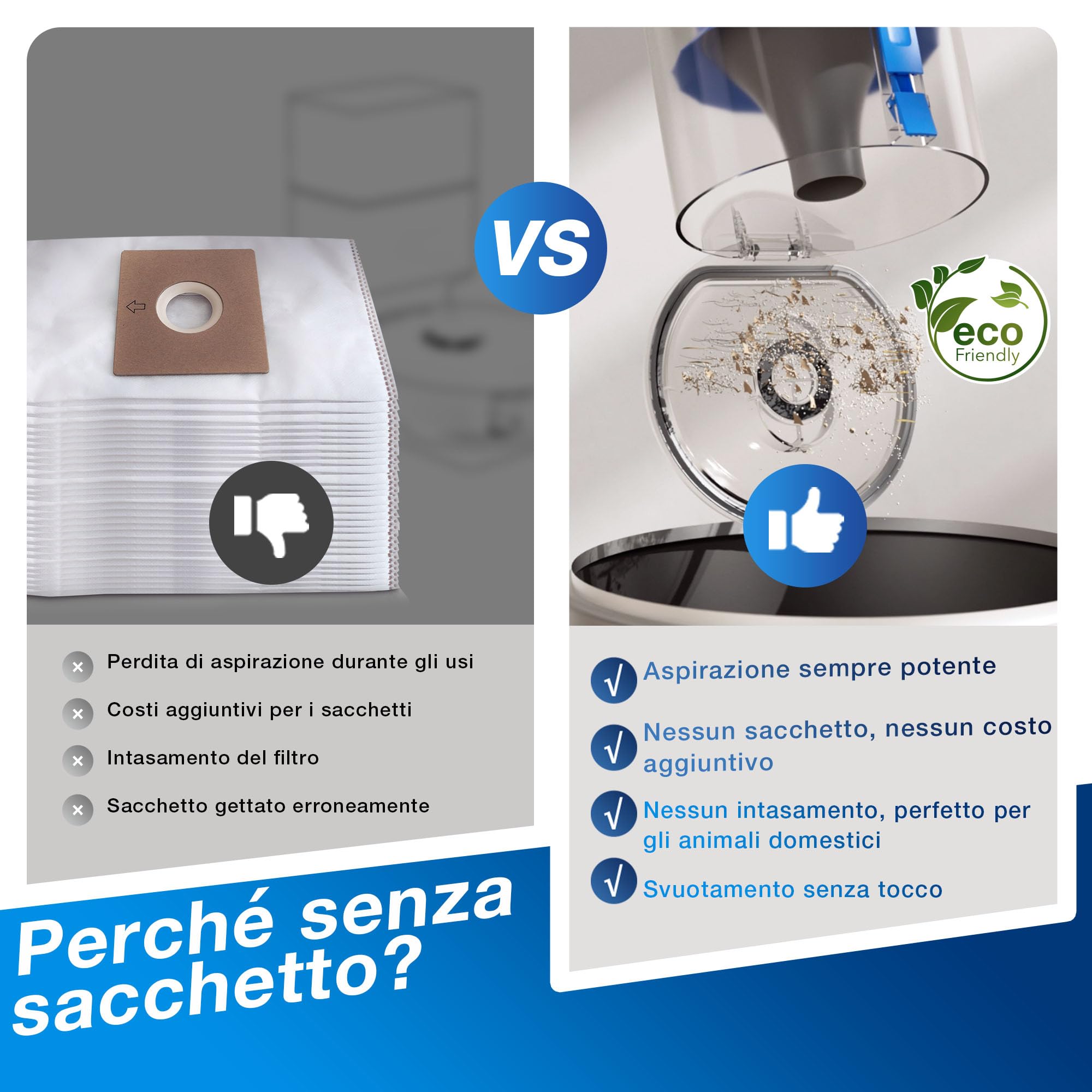 ECOVACS DEEBOT N20 Plus Robot - Aspirapolvere con Stazione, 8000 Pa, Pulizia Senza Sforzo per 45 Giorni, Spazzola Antigroviglio, Durata 300 min, Arrampicata da 20 mm