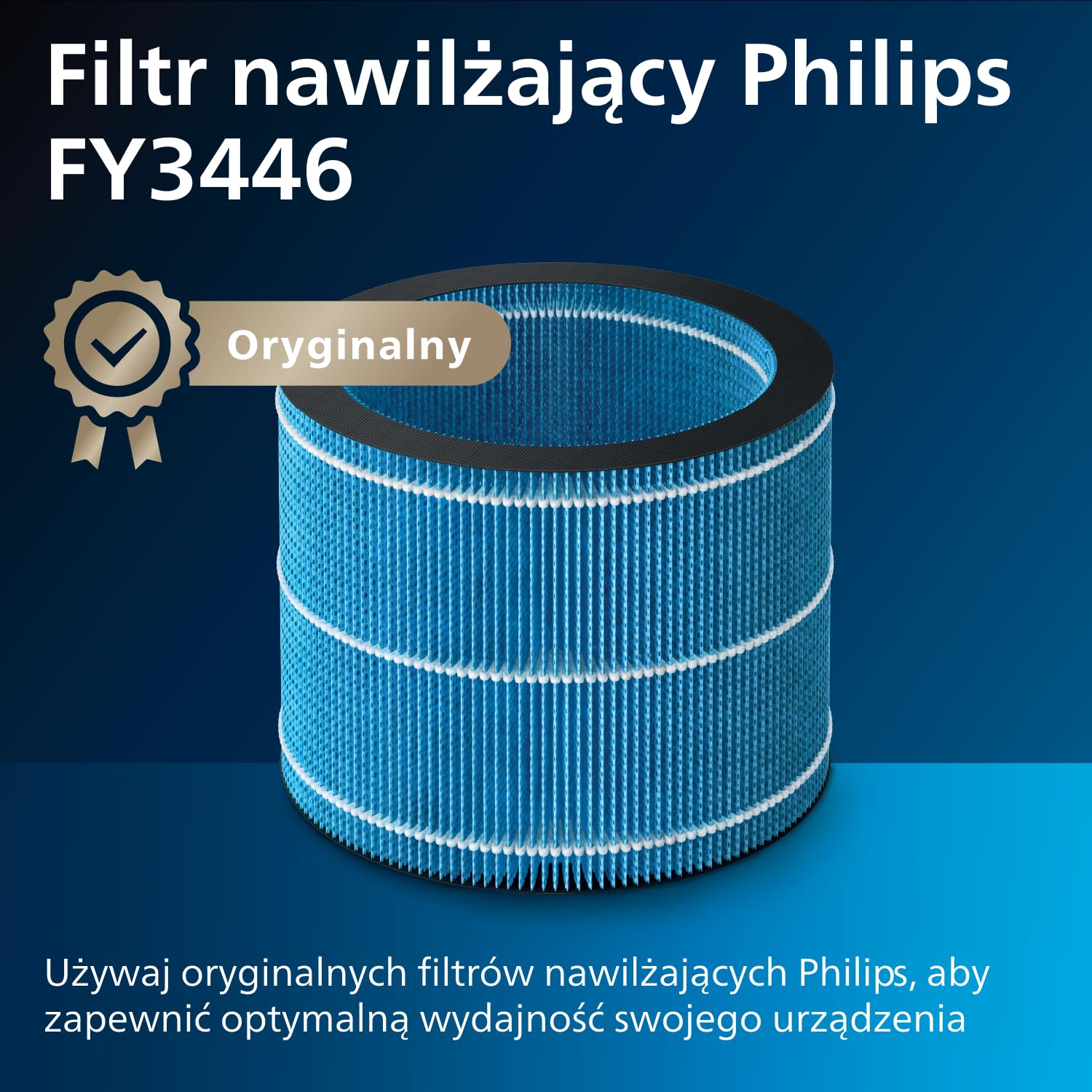 Philips Nawilżacz powietrza Serii 2000, Higieniczne nawilżanie NanoCloud, 99,97% mniej bakterii, 200 ml/h, Zbiornik 2L, Ultra cichy (33 dB), 3 prędkości, Tryby Auto i Nocny, Timer, Biały (HU2716/10)