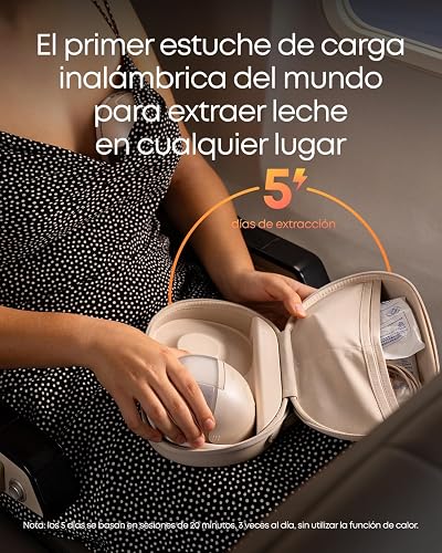 eufy Security Wearable Breast Pump S1 Electric Hands-Free Breast Pump with Heating Technology, App-Controlled Smart Rhythm, Hospital-Grade Suction, Portable Design, Leak-Proof and Ultra-Quiet - 5