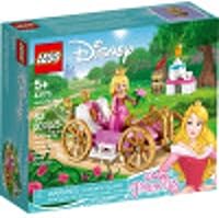 Vista 4 de LEGO Disney Aurora's Royal Carriage 43173 Kit de construcción de princesa creativa, nuevo 2020 (62 piezas)
