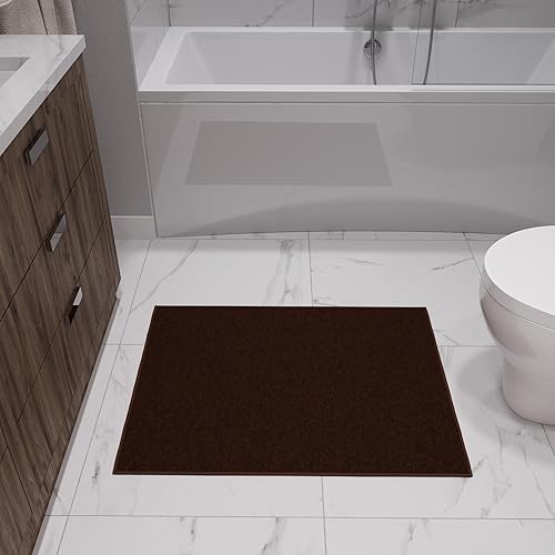 Miniatura 146 de Sweet Home Stores Alfombra lavable antideslizante con parte trasera de goma para cocina, pasillos, baño, entrada, dormitorio, 2 pies 3 pulgadas x 3