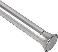 Vista 8 de Barra de cortina cromada de Umbra de 7/8 pulgadas de diámetro para la ventana