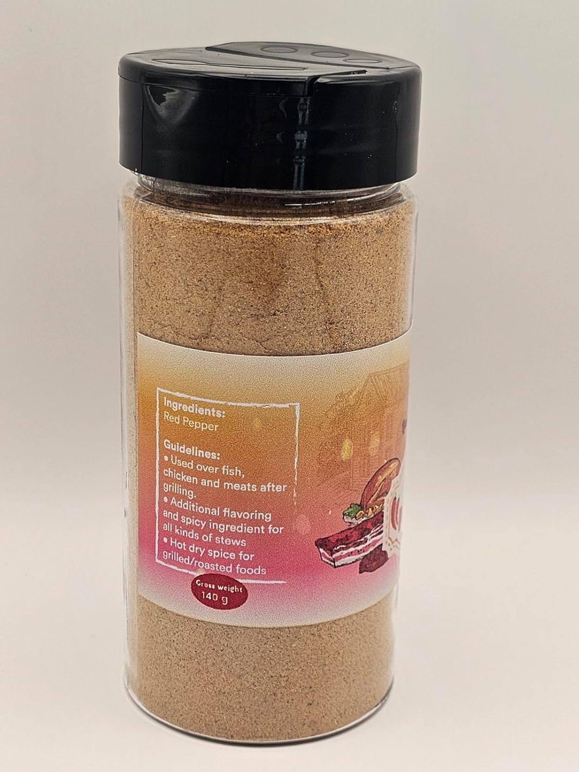 LIONS SECRET SPICE - African - Cameroon - Spices - LIONS KANKAN SPICE - KANKAN Mix - LIONS RED PEPPER - Hot and Spicy Red Pepper - 8 oz Jar Per Unit | Seasonings for Meat, Poultry and Seafood