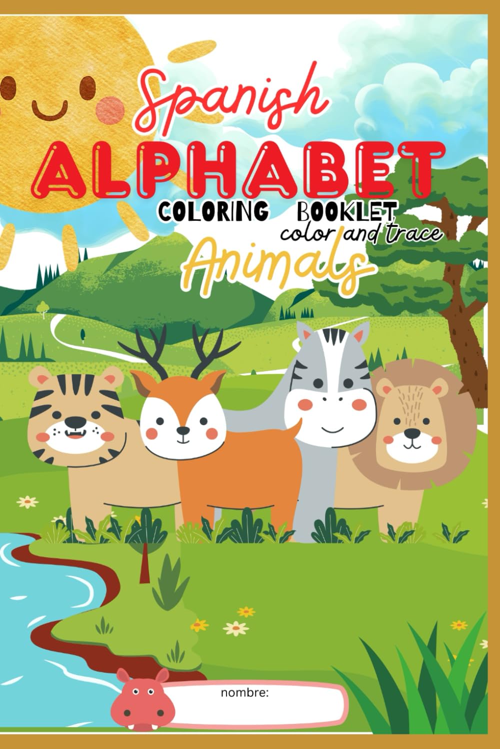 Alphabet Colouring and Tracing Book for Kids