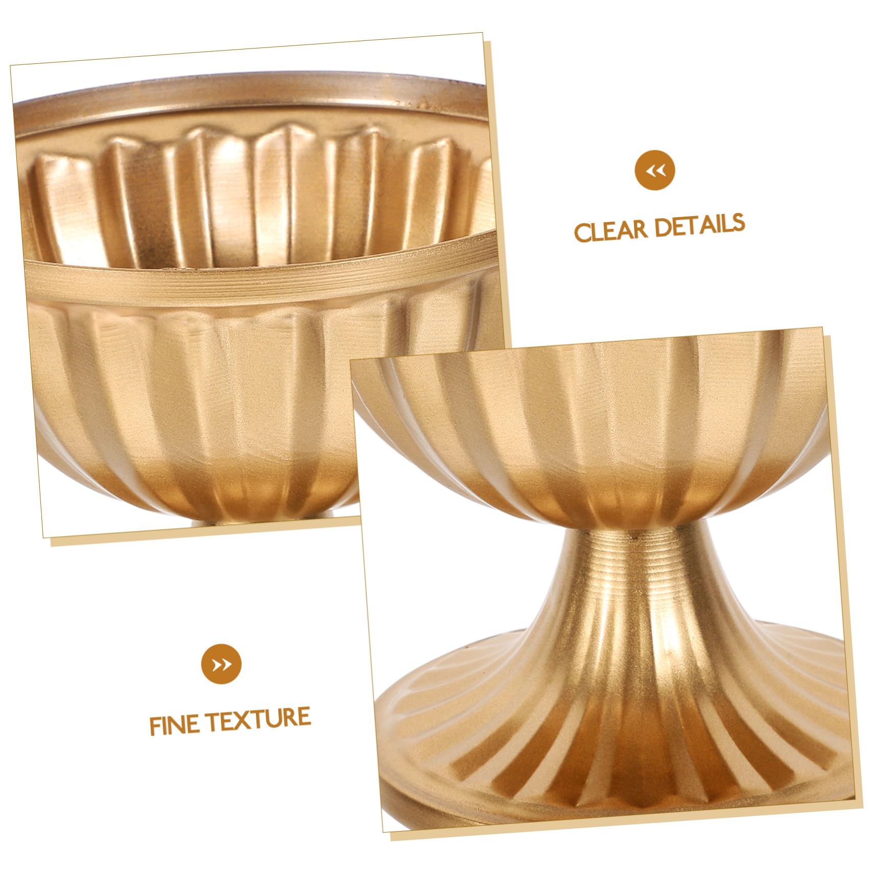 Amazon.co.jp: GRIRIW 装飾用金属製花瓶 ヴィンテージフラワーベース