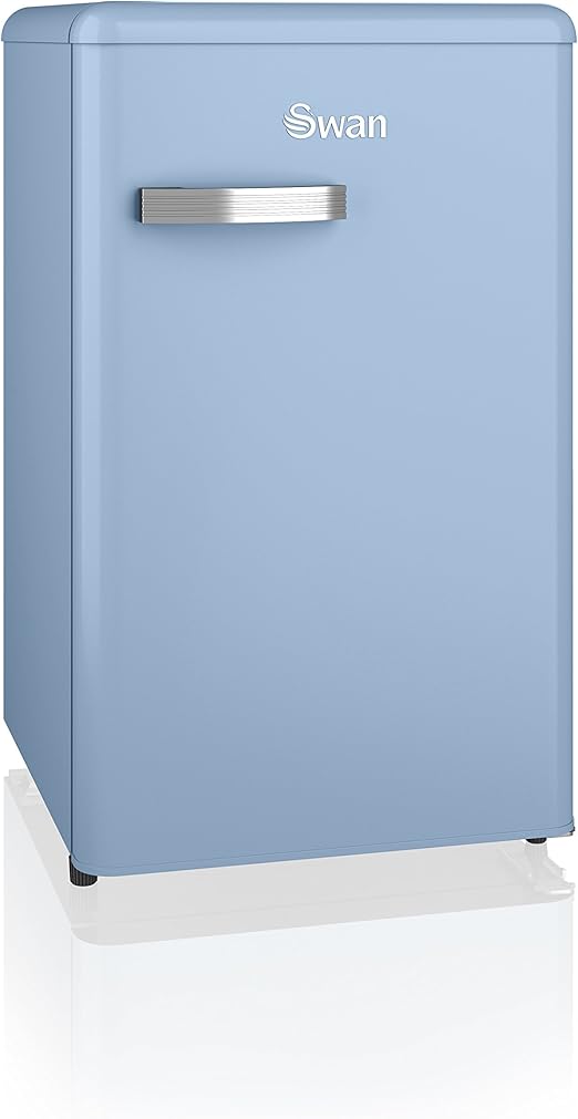 Swan SR11035BLN Retro Under Counter Fridge Freezer, A+ Energy Rated, 2