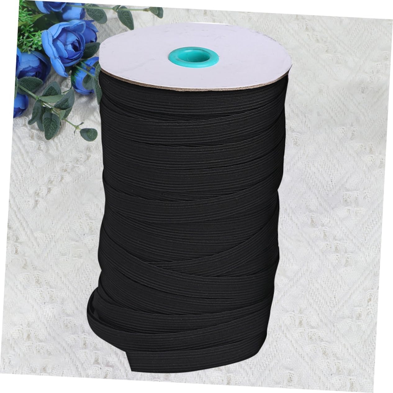 ARTIBETTER 1pc Mask Elastic Band Black Replacement Straps for Face Masks Ear Hanging Band Yards for Crafting