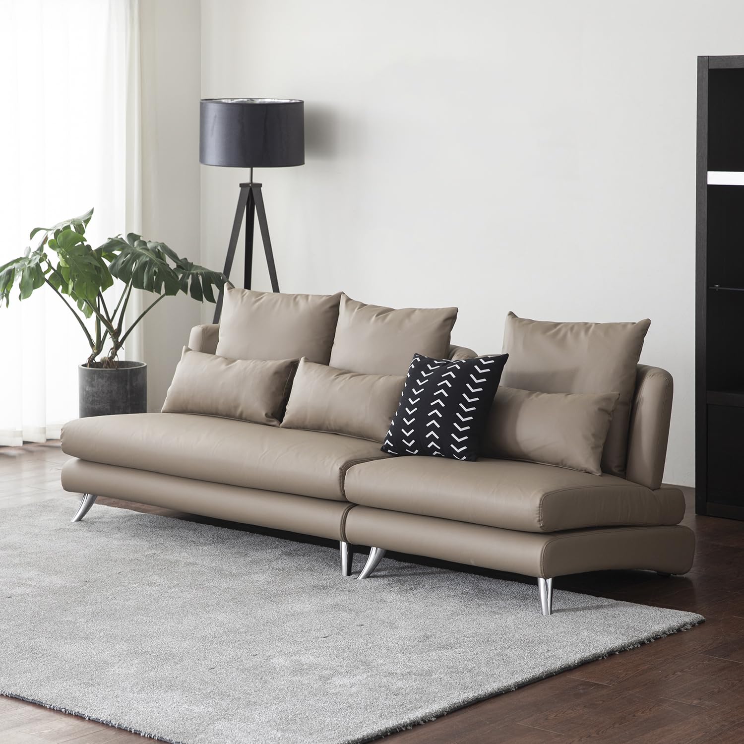 ARMONIA 3人がけソファ グレージュ Amazon｜アルモニア (Armonia) ソファセット 3人掛け 幅251cm 【K-012