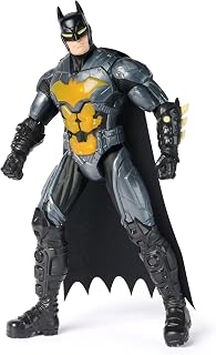 DC Comics, Batman Night Flare 12" Light Up Action Figure with 24 Sounds & Phrases, Super Hero Kids Toys for Boys & Girls Ages 4 & Up, Batteries Included
