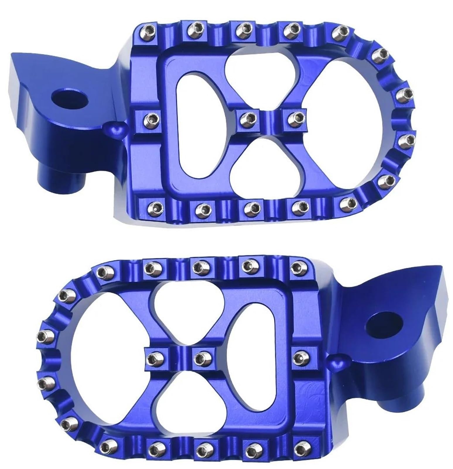 Repose-Pieds Moto YZ 250 FX et WR 450 F Pédales de Rechange en Aluminium