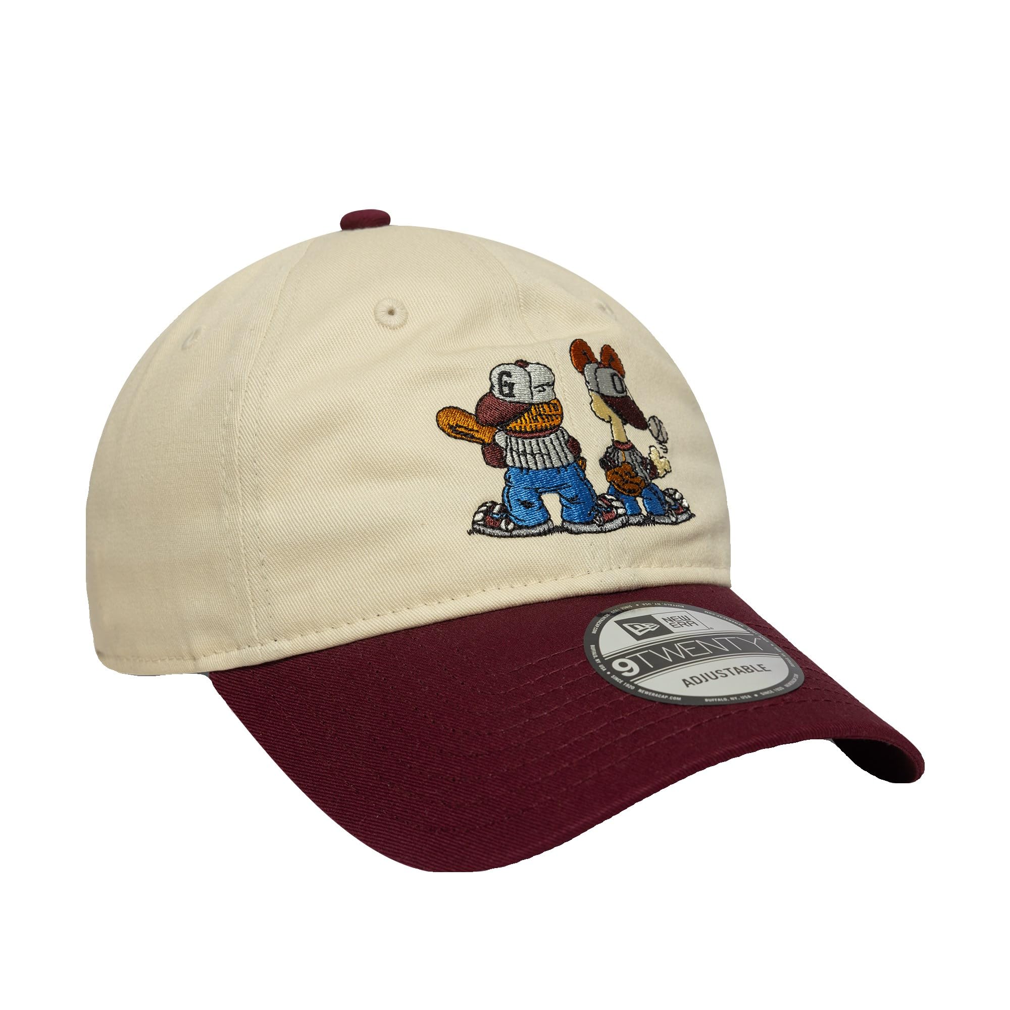 New Era Gorra de béisbol Garfield Nickelodeon Paramount para adulto, color beige claro