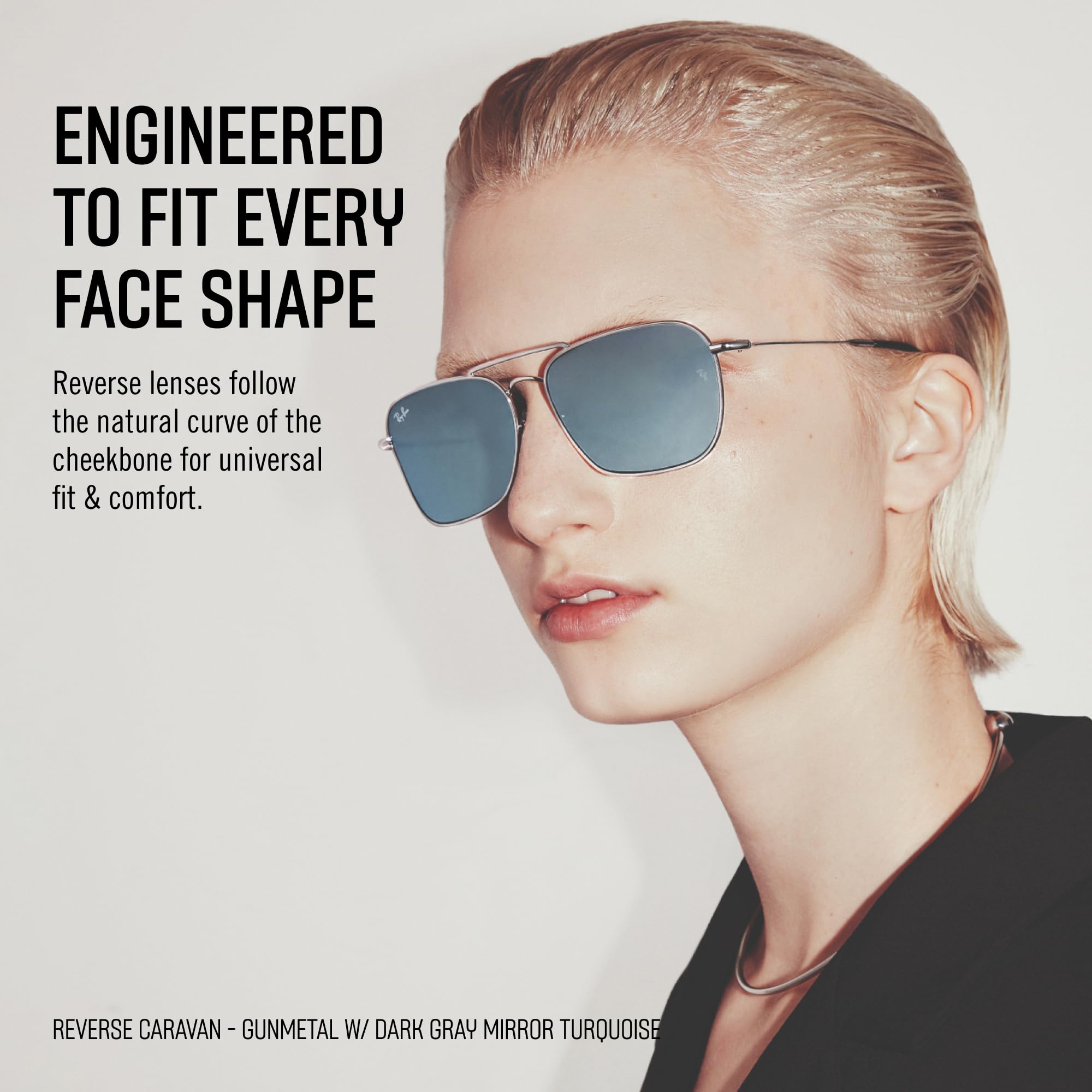 Ray-Ban Sonnenbrille Unisex Rbr0102s Caravan Reverse