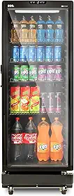 Refrigerador Expositor Vertical EOS 231 Litros Eco Gelo Digital All Black EEV210P 220V