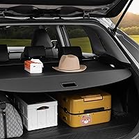 Vista 8 de VEVOR Cubierta retráctil para carga para Toyota, cubierta de seguridad para cajuela impermeable mejorada para Toyota RAV4 2019-2025 5 plazas