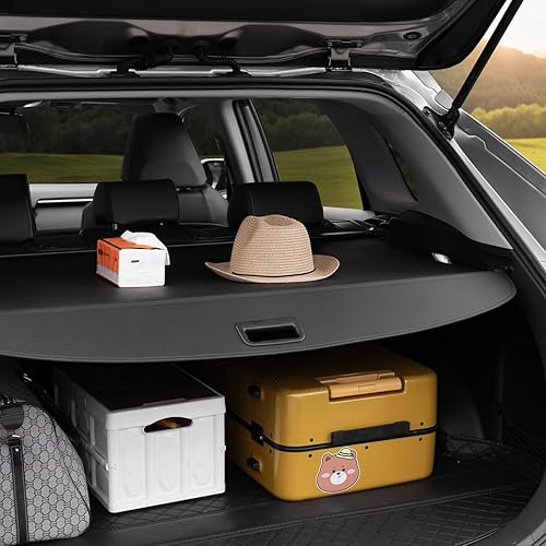 Miniatura 8 de VEVOR Cubierta de carga para Toyota RAV4 2019-2024, cubierta retráctil impermeable mejorada para maletero de Toyota, cubierta trasera resistente a