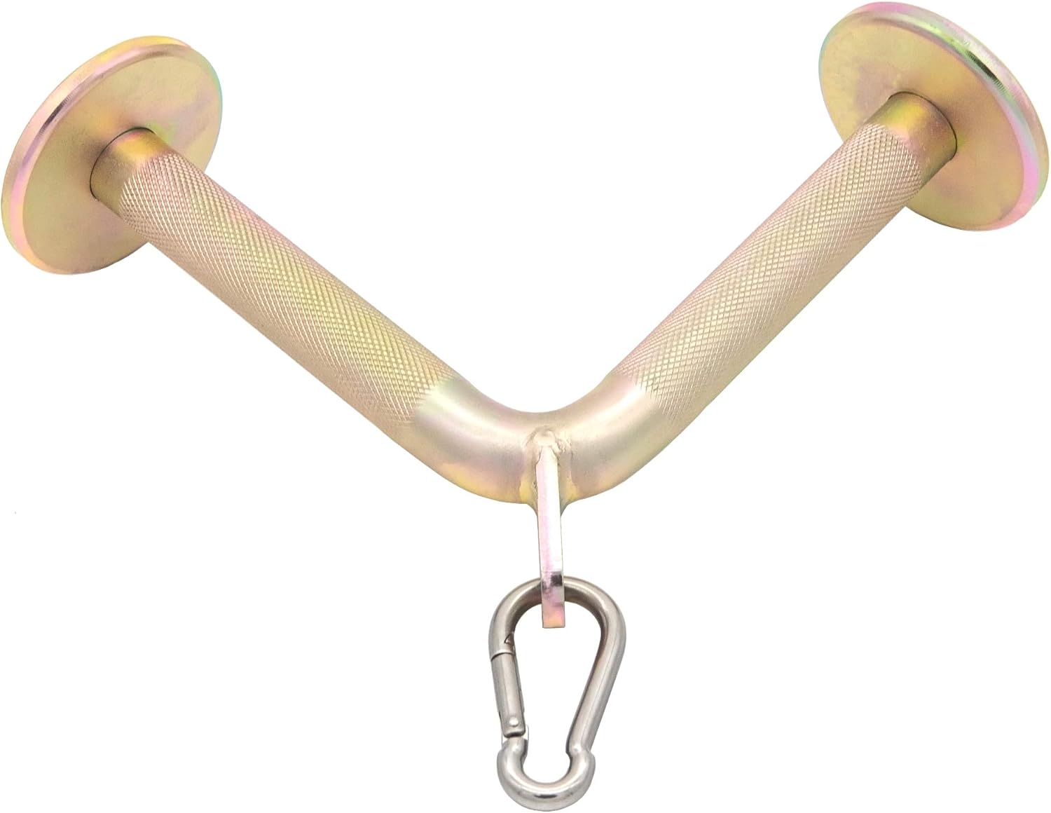Timfcbs V Bar Tricep Pulldown Exercise Attachment Double D Handle Cable Machine Accessories Set Strength Training Equipment : Sports & Outdoors