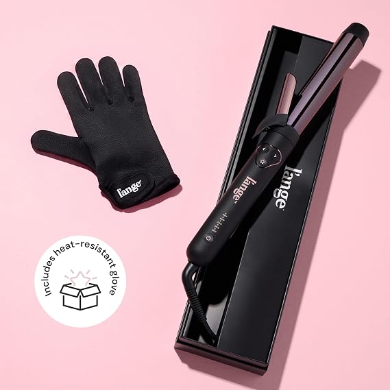 L'ANGE HAIR Le Pirouette 32MM Titanium Rotating Curling Iron, Black