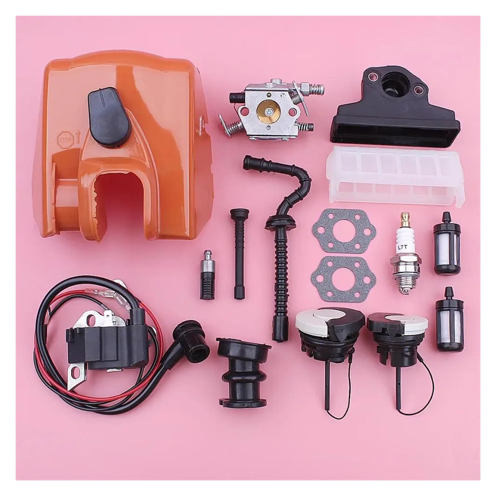 Kit carburateur MS250 avec bobine d'allumage et filtre à air 11231401902
