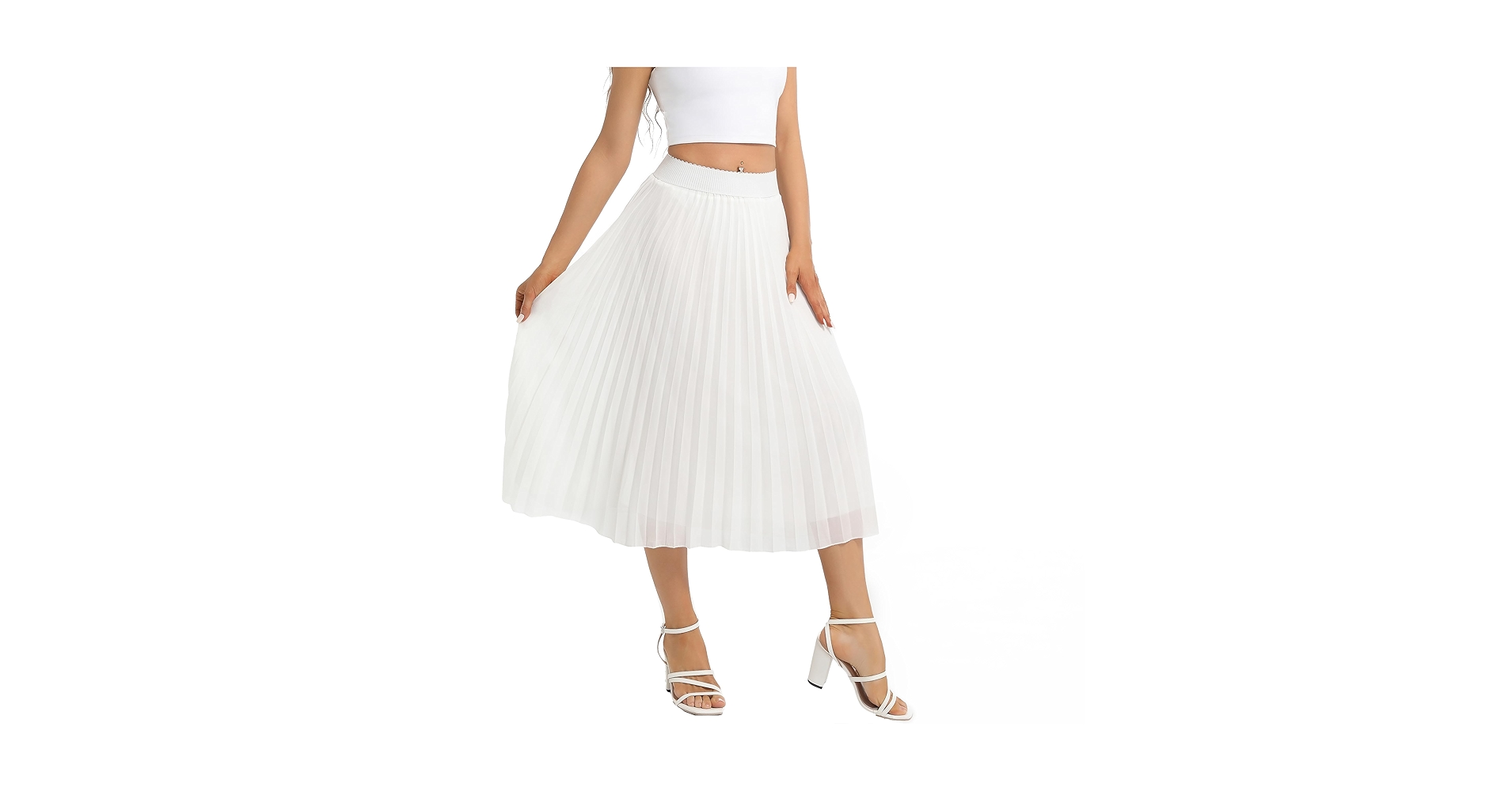 Oliwa×Yumin ha】Angel Pleated Skirt Oliwa×Yumin ha】Angel