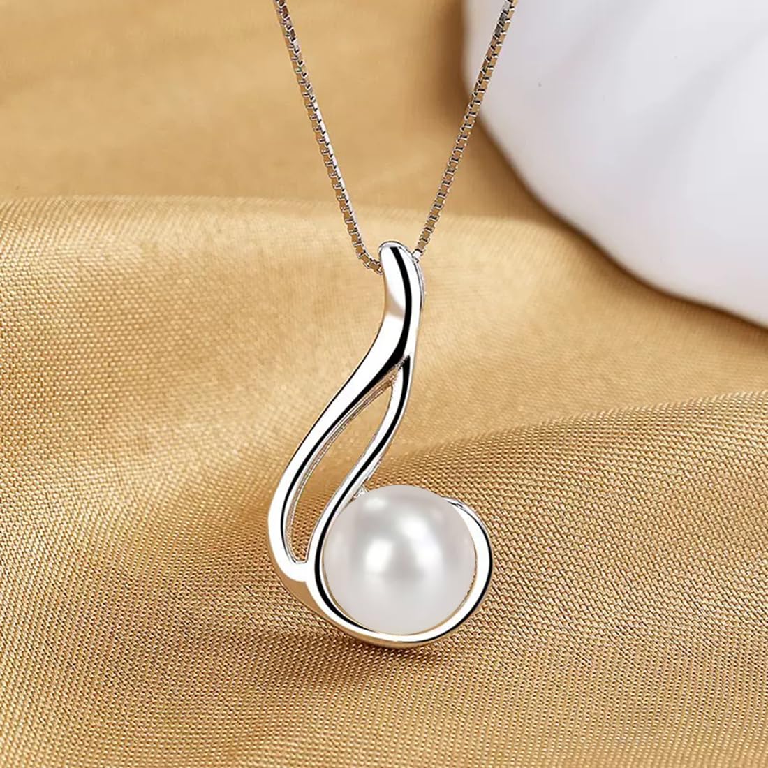 perlenkette Schmuck Weihnachten Muttertags Geschenk Valentinstag Jubiläum Hochzeit Geburtstag Frau Freundin Mama