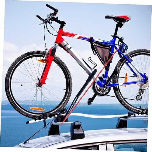 Miniatura 9 de Kisangel Cuerda retráctil para equipaje, 9 unidades, correas de equipaje, cuerdas de goma para bicicletas, cuerda de encuadernación para bicicleta,