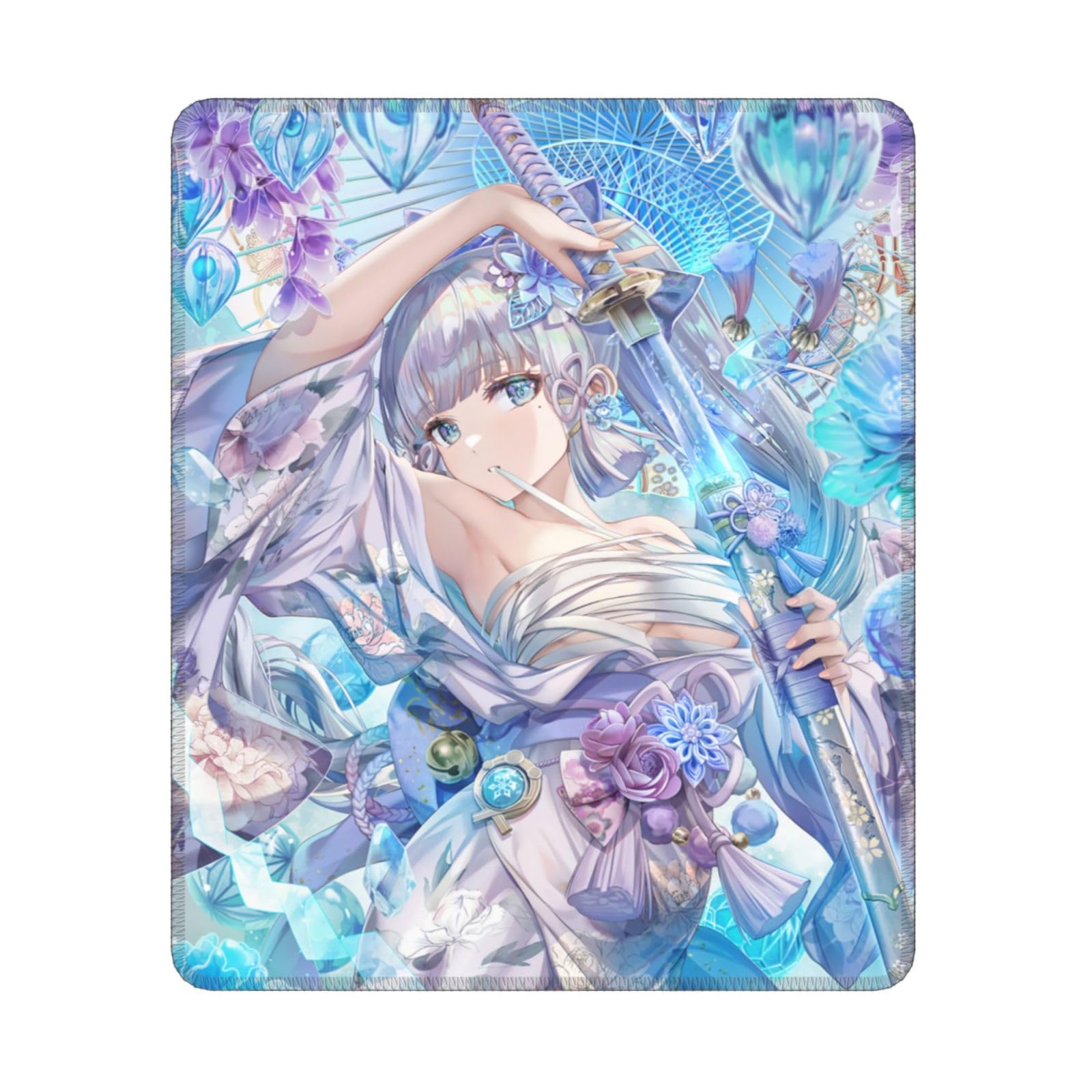 ガラスマウスパッド　原神　神里綾華 Amazon.co.jp: 原神-神里綾華からの手紙マウスパッド 大型 ゲーミング