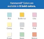 Hammermill Colored Paper, 24 lb Blue Printer Paper, 8.5 x 11 - 1 Ream (500 Sheets) - Made in the USA, Pastel Paper