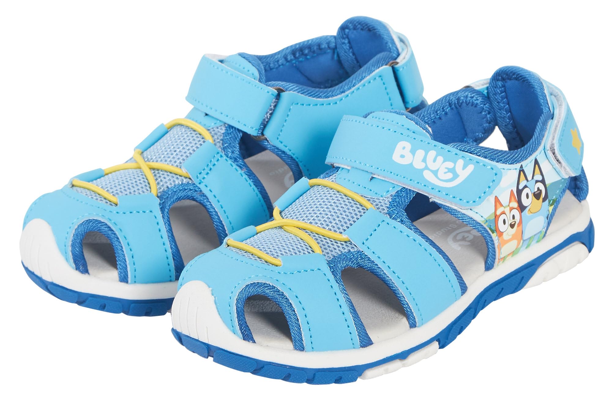 BlueY Sandali Bambini, Bambine e Ragazzi, Unisex, con Punta Chiusa, Scarpe Sportive Aperte da Passeggio