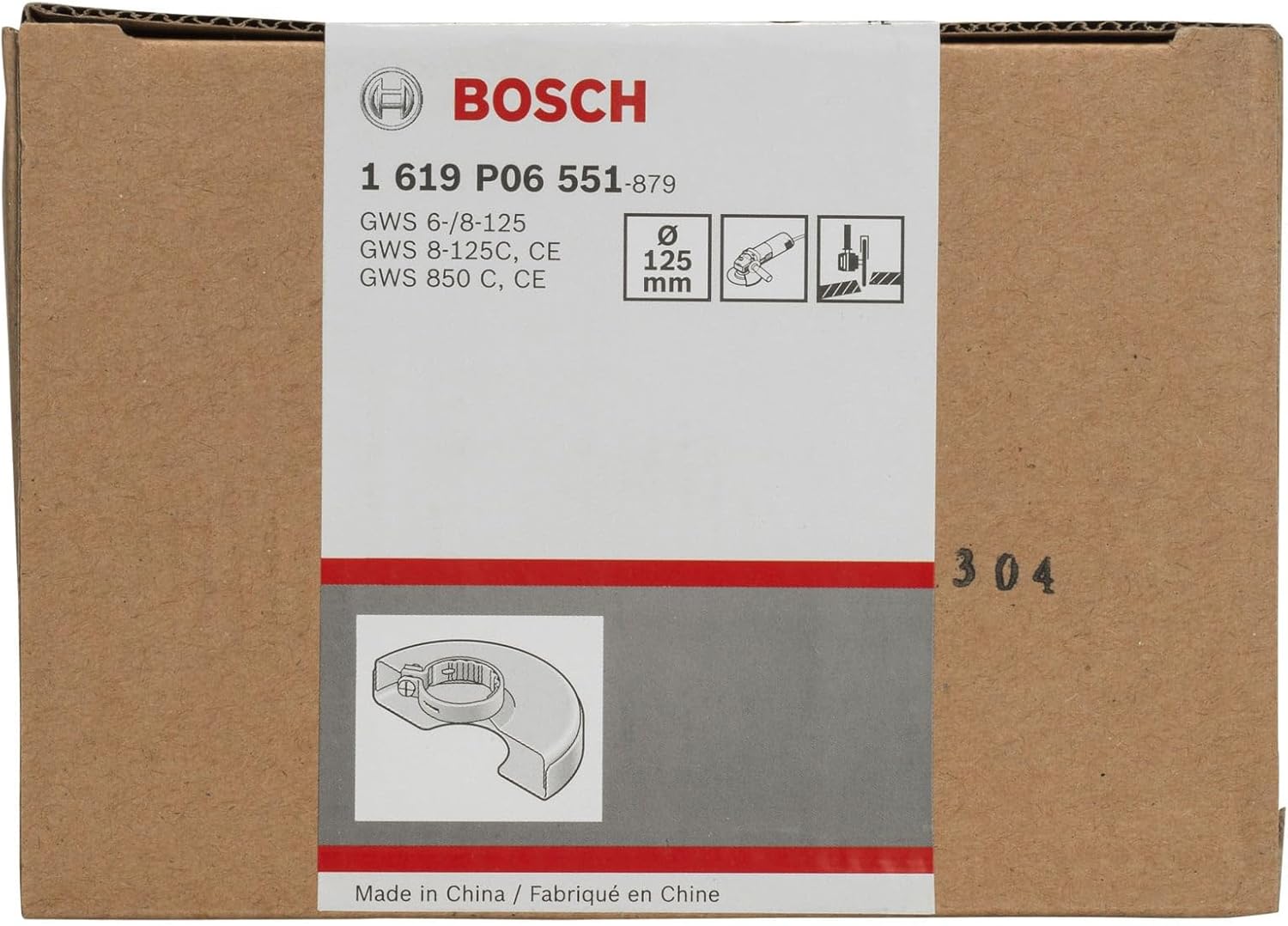 Bosch Professional Protective Guard With Cover (Ø 125 mm, Accessories Angle Grinders)