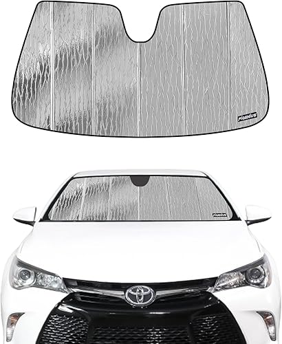 Parasol para parabrisas de automóvil para Toyota Camry 2015-2017 con alerta de salida de carril o luces altas automáticas, persianas de ventana de