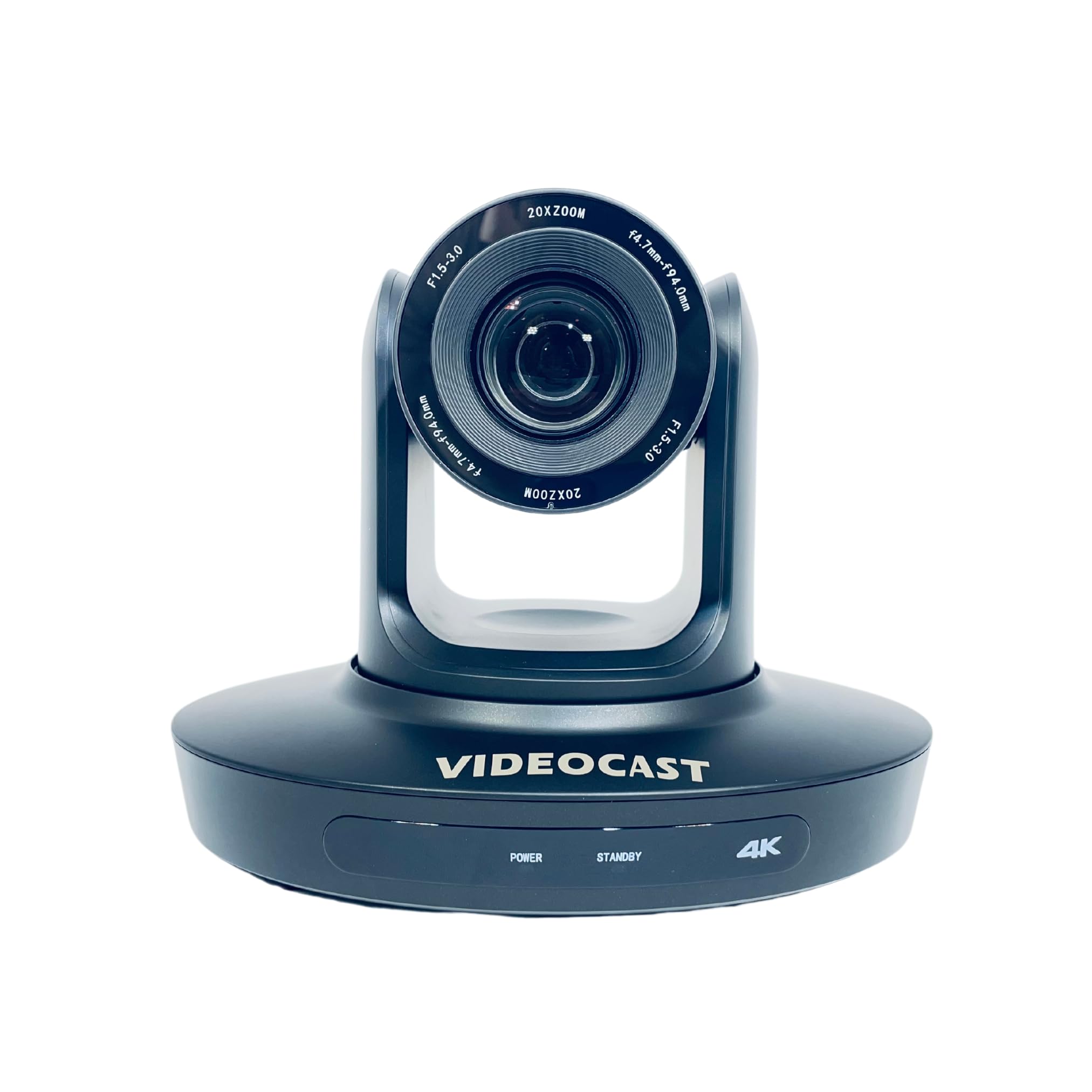 VIDEOCAST 4K AI Tracking 20X PTZ Camera for Online Teaching, Church Prayer, Live Streaming Event etc.