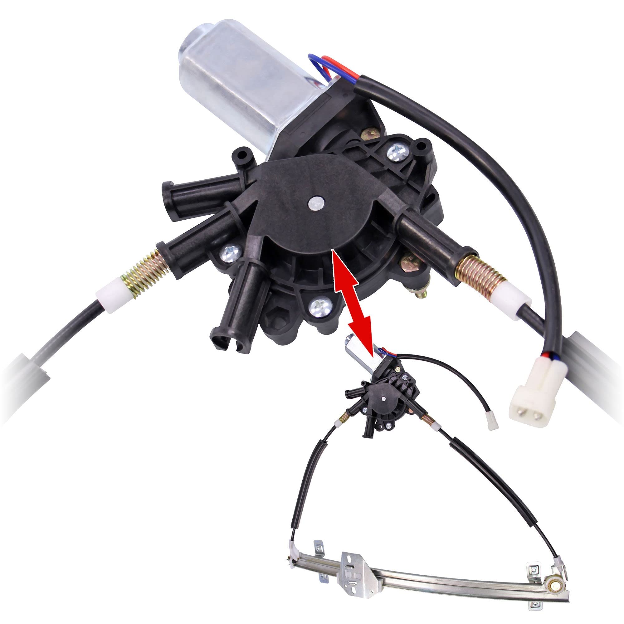 ATEC Germany 1x lève-vitre avant gauche électrique avec moteur électrique