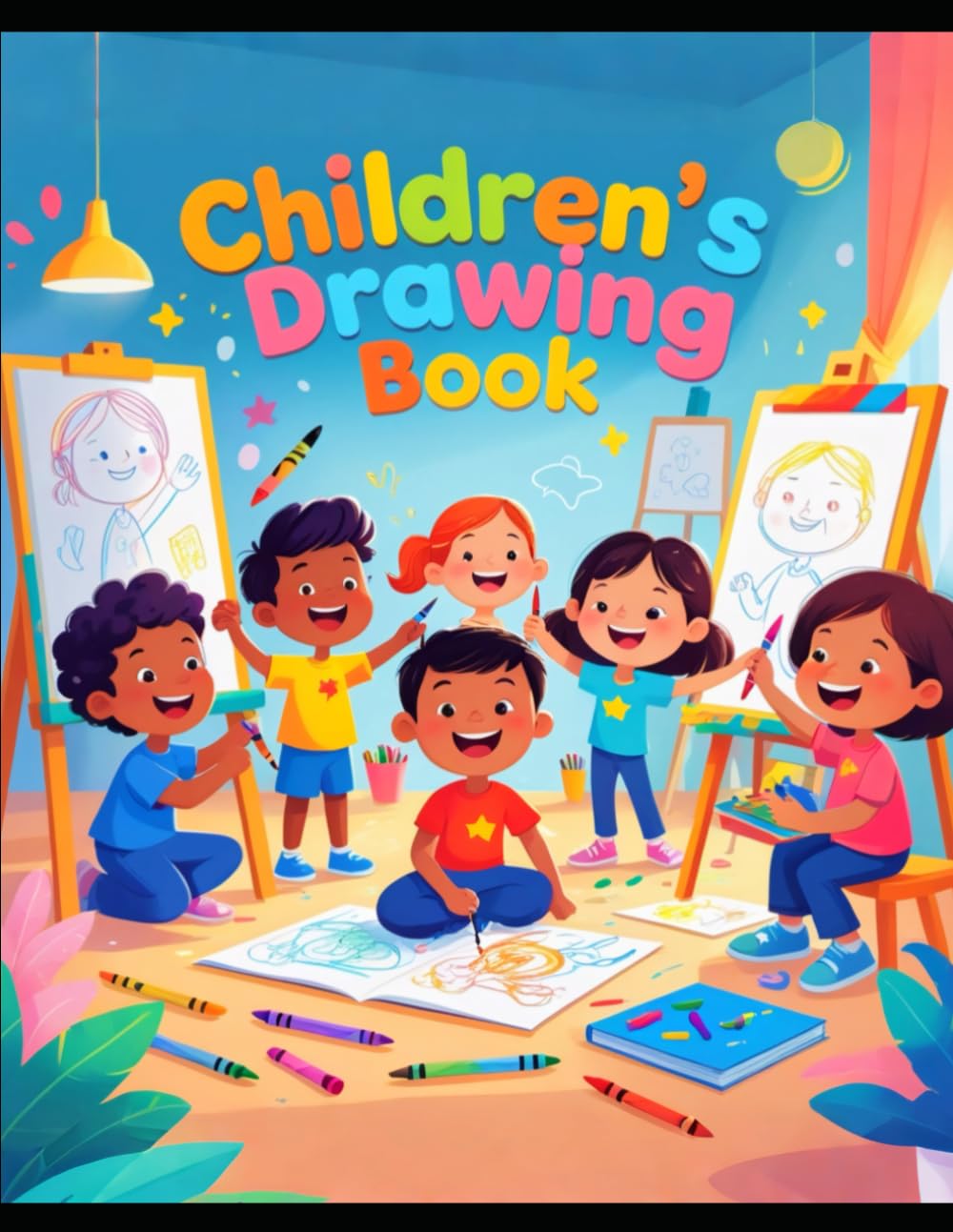 The Children drawing book for kids: Easy Step-by-Step Guide for Young Artists to Learn How to Draw. Drawing book.