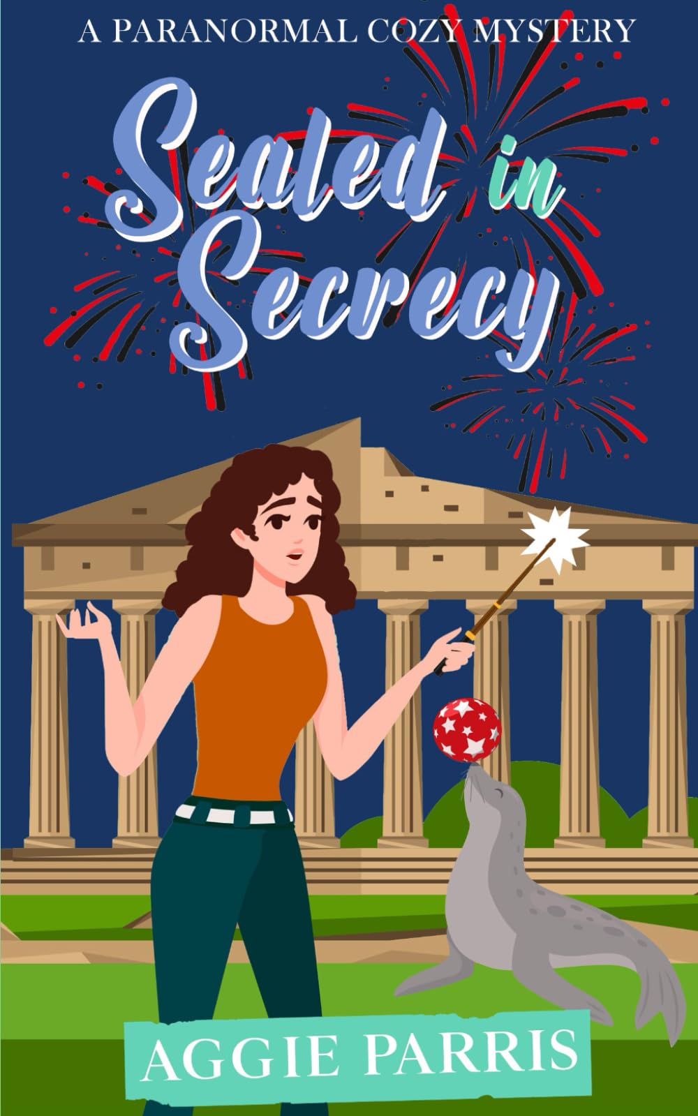 Sealed in Secrecy: A Paranormal Cozy Mystery (Sleuthing with Seals)