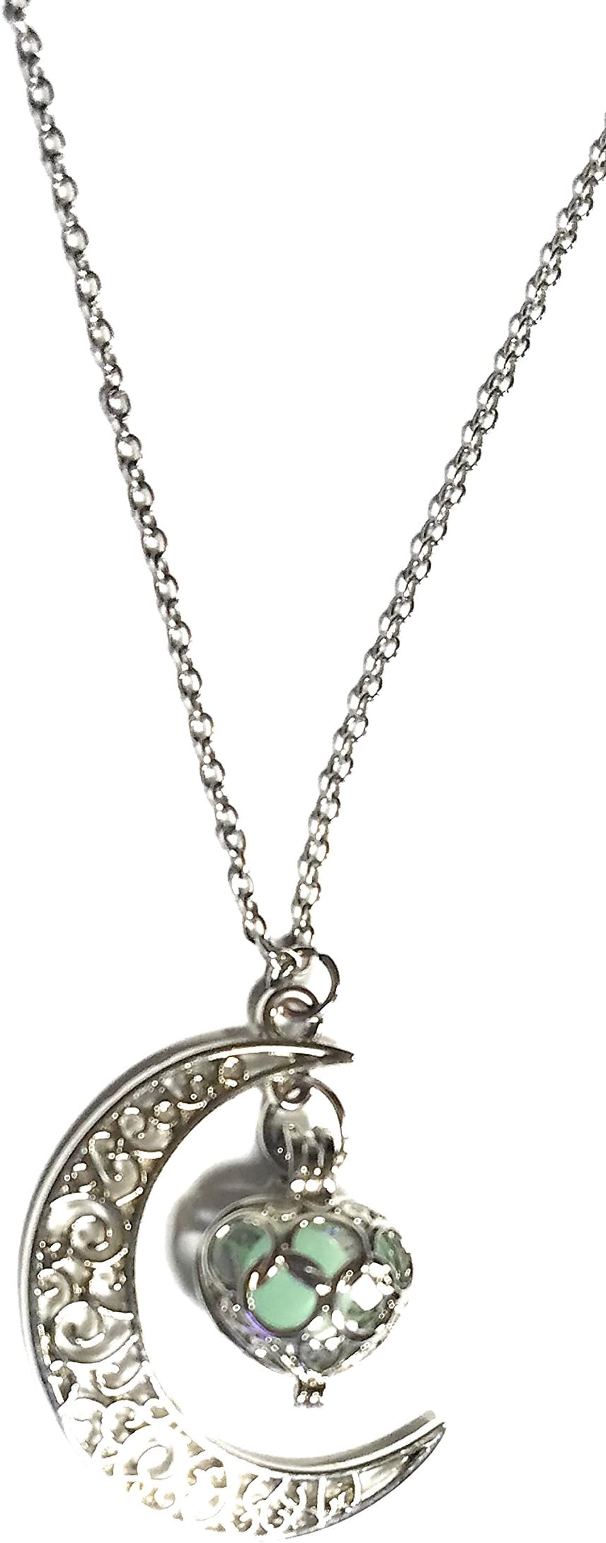 Pendant Glowing Moon Necklace!