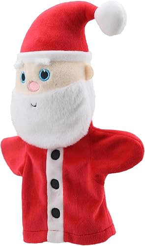 Miniatura 2 de The Puppet Company - Mi primera marioneta de Navidad - Marioneta de mano de Papá NoelPapá Navidad adecuada desde el nacimiento - PC003830, rojo 12.2