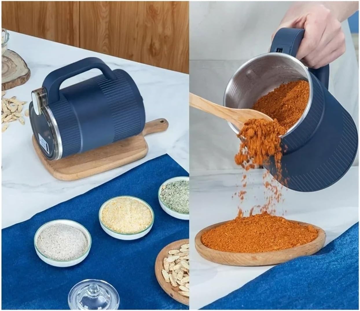 Electric Coffee Bean Grinder - Kitchen Home Bean Mill for Freshly Ground Coffee