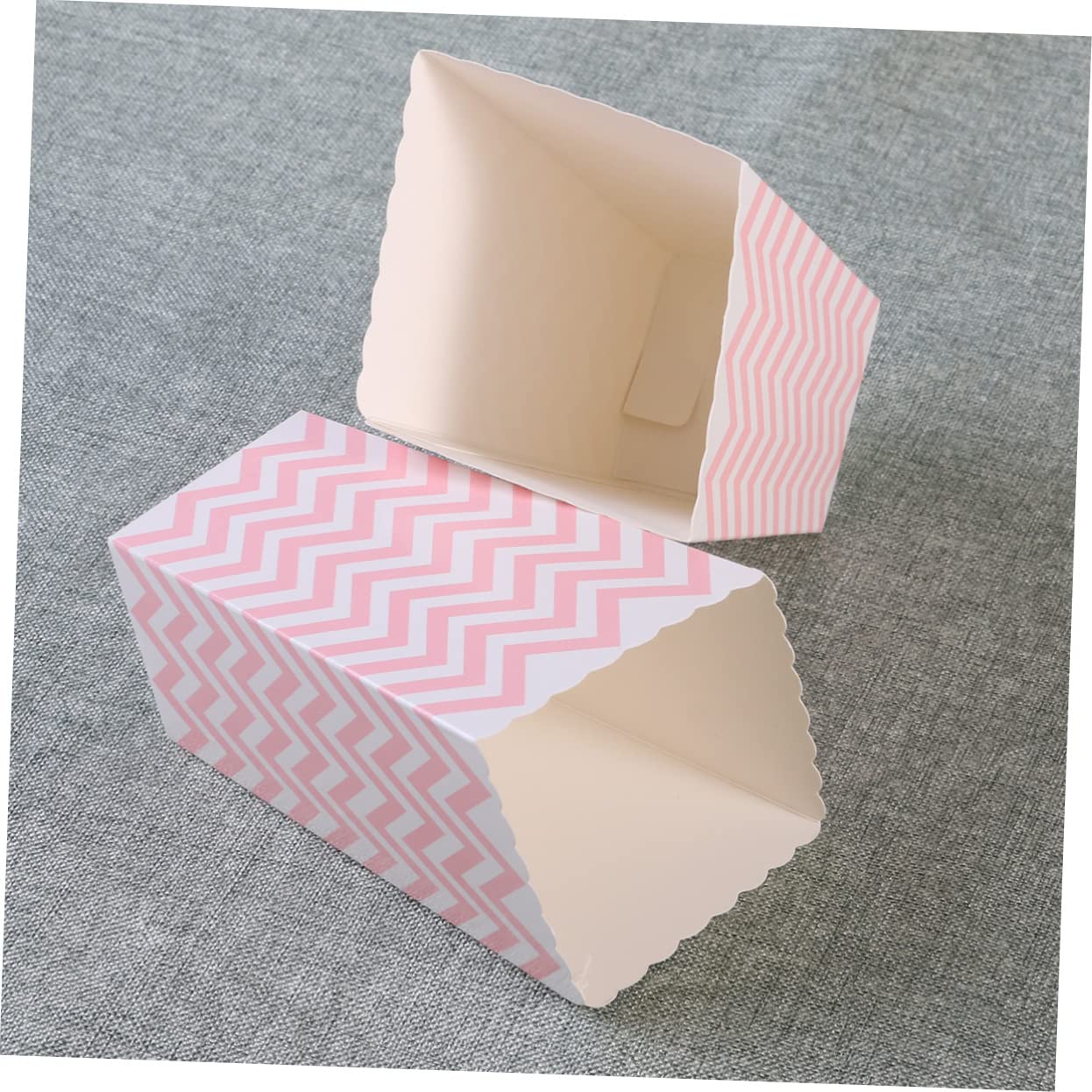 Scatole di Cartone per Popcorn 48 Pezzi in Carta Rosa per Compleanno